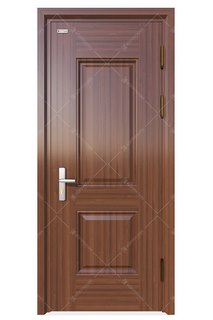 Cửa thép vân gỗ KG-1.06-1